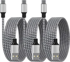 Car Carplay Cable Fast Charging for iPhone 16, [MFi Certified] 3Pack 3FT USB A t