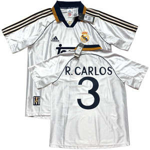 Maillot Real Madrid 23/24 Signé Roberto Carlos - Avec Certificat D'authenticité