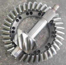 USED - Gleason Ford 9" 4.00 Gear Set - Ford 9 Inch - 400 -Polished - Lightweight