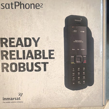 Inmarsat IsatPhone 2 Portable Satellite Radio Phone Black Model IsatPhone 2