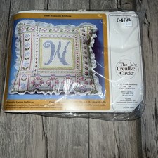 Vintage Needlecraft Kit 0468 Romantic Ribbons New Sealed Creative Circle
