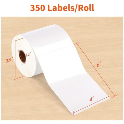 BPA/BPS Free 4x6 Shipping Labels 350 - Commercial Grade