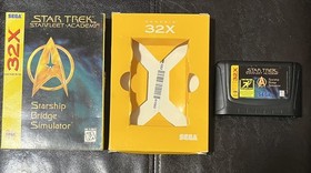 Star Trek Starfleet Academy Starship Bridge Simulator Sega 32X Tested