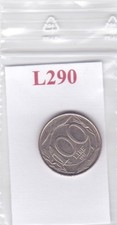 L290 Moneta Coin ITALIA Repubblica Italiana 100 Lire Italia Turrita / Mini 1993