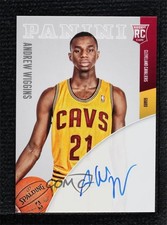 2014-15 Panini Paramount Next Day 51/100 Andrew Wiggins #ND-AW Auto fb8