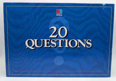 20 Questions MB Spiele Brettspiel Gesellschaftsspiel Familienspiel Partyspiel