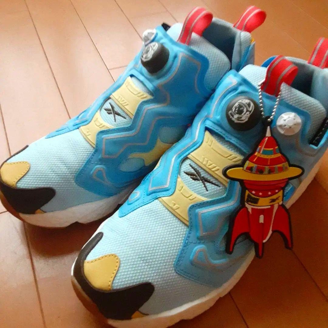 Men 9.5US Dead Stock Bbc Reebok Pump Fury Collaboration Limited Edition Rare Mod image 5