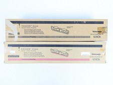 LOT 2 Phaser 6200 Magenta, Black Tektronix Xerox High Capacity Toner Cartridge