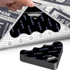 16PCS Non Slip Rug Grippers for Hardwood Floors/Carpet Tape for Area
