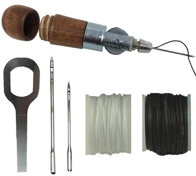 Repair Stitch Tool | Sewing Awl for Bounce Houses, Inflatables, Leather, Thic...