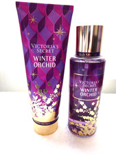 NEW Victoria's Secret Winter Orchid Fragrance Mist 8.4oz  Lotion 8oz Set