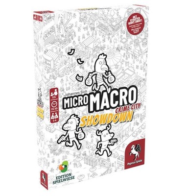 MicroMacro: Crime City 4 - Showdown - Pegasus Spiele - PNA59064E - Brand New!