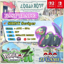 ✨6IV SHINY Seviper + EVS 🚀 POKEMON LEGENDS ZA ✨Online delivery⚡ALPHA