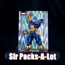 2026 Topps Chrome Marvel Comics RayWave Refractor #174 Thanos