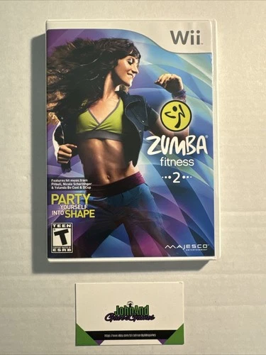 Zumba Fitness 2 (Nintendo Wii, 2011) - Complete