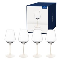 Villeroy & Boch Rotweinglas Manufacture Rock Blanc 4-Teilig
