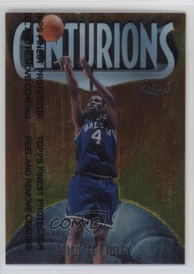 1998-99 Topps Finest Centurions 181/500 Michael Finley #C4 0qo1
