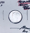 1919-P Mercury Dime, FULL Split Bands, Superb Gem BU++ FSB, RARE This Nice!