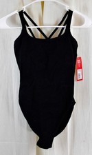 Capezio womens Classic Double Strap Camisole Leotard Black Size Medium