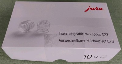 Jura Replaceable Milk Spout CX3 10-Pack