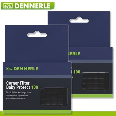 Dennerle 2 x Corner Filter Baby Protect 100 Ansaugschutz Garnelen Aquarium