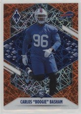 2021 Panini Phoenix Rookie Orange Lazer 47/99 Carlos Basham Jr Boogie #169 2k3