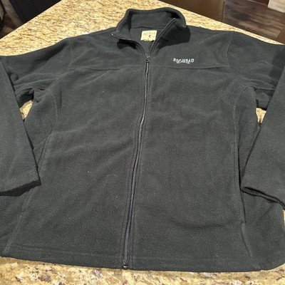 Redhead Jacket Mens Large Fleece Zip Up Black Great Condition. See Pictures.