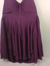 Jenny Yoo Annabelle Tulle Strapless Sweetheart Purple Sz 24 Bridesmaid/Prom