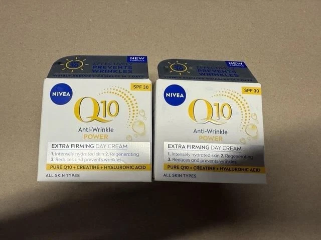NIVEA Q10 Power Anti-Wrinkle Firming Day Cream SPF15 50ml Skincare - Image 4 of 4