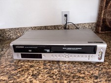 Sylvania Video Cassette Recorder  DVD/CD Player Model DVC850C No Remote