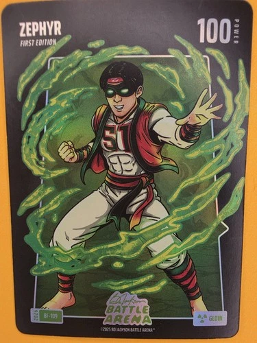 2026 Bo Jackson Battle Arena Zephyr Battlefoils Glow 100, Jung Hoo Lee #BF-109
