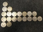 20 Coin US Kennedy Half Dollar Lot 40% SILVER 1965-68