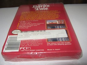 Bard's Tale (Nintendo Entertainment System, 1991) New Sealed Rare NES Classic