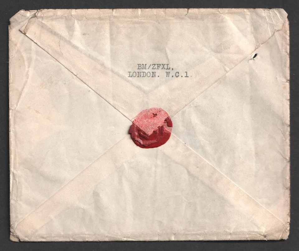 Cubierta francesa Oceana 1935 a Inglaterra. Pesca con lanza Foto 3 de 3