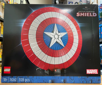 LEGO 76262 Marvel Captain America's Shield NEW Sealed 18+ Display