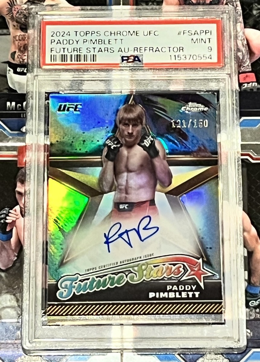 2024 Topps Chrome UFC - Future Stars Autographs Paddy
