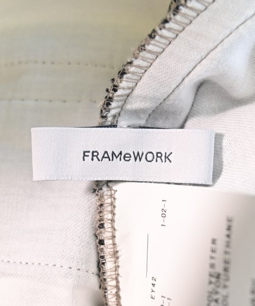 FRAMeWORK Slacks BrownxBlack(Check Pattern) 36(Ap… - image 3