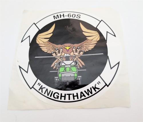 MH-60S Knighthawk Sticker Decal Unused Military Damaged