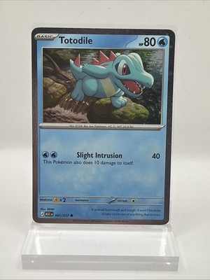 Totodile (Cosmos Holo) 041/217 Miscellaneous Cards & Products Holo