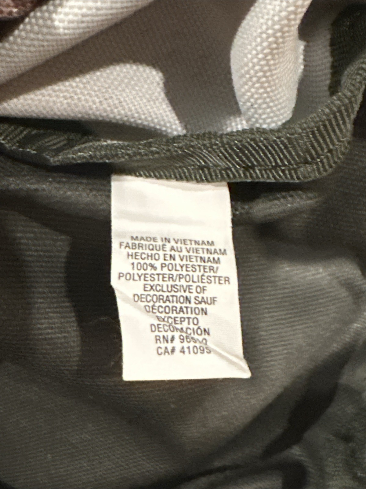 Under Armour Camo Hunting Outdoor Drawstring Backpack Gym Bag Realtree Max-5