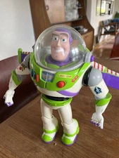 Toy Story Buzz Lightyear 12 Inch Talking Action Figure Disney Pixar Thinkway
