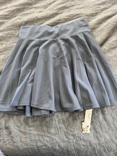 NWT Women s Dusty Blue Short Skater Skirt Size Small Coquette Fairy Feminine