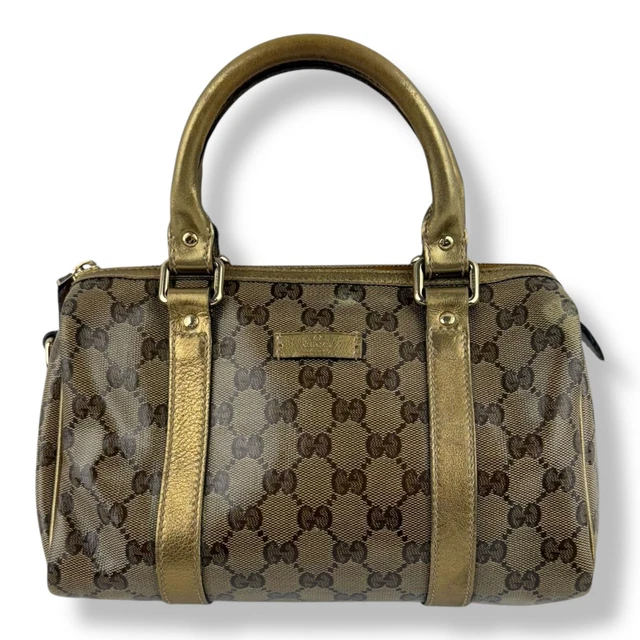 Gucci GG Mini Joy Boston Gold Handbag
