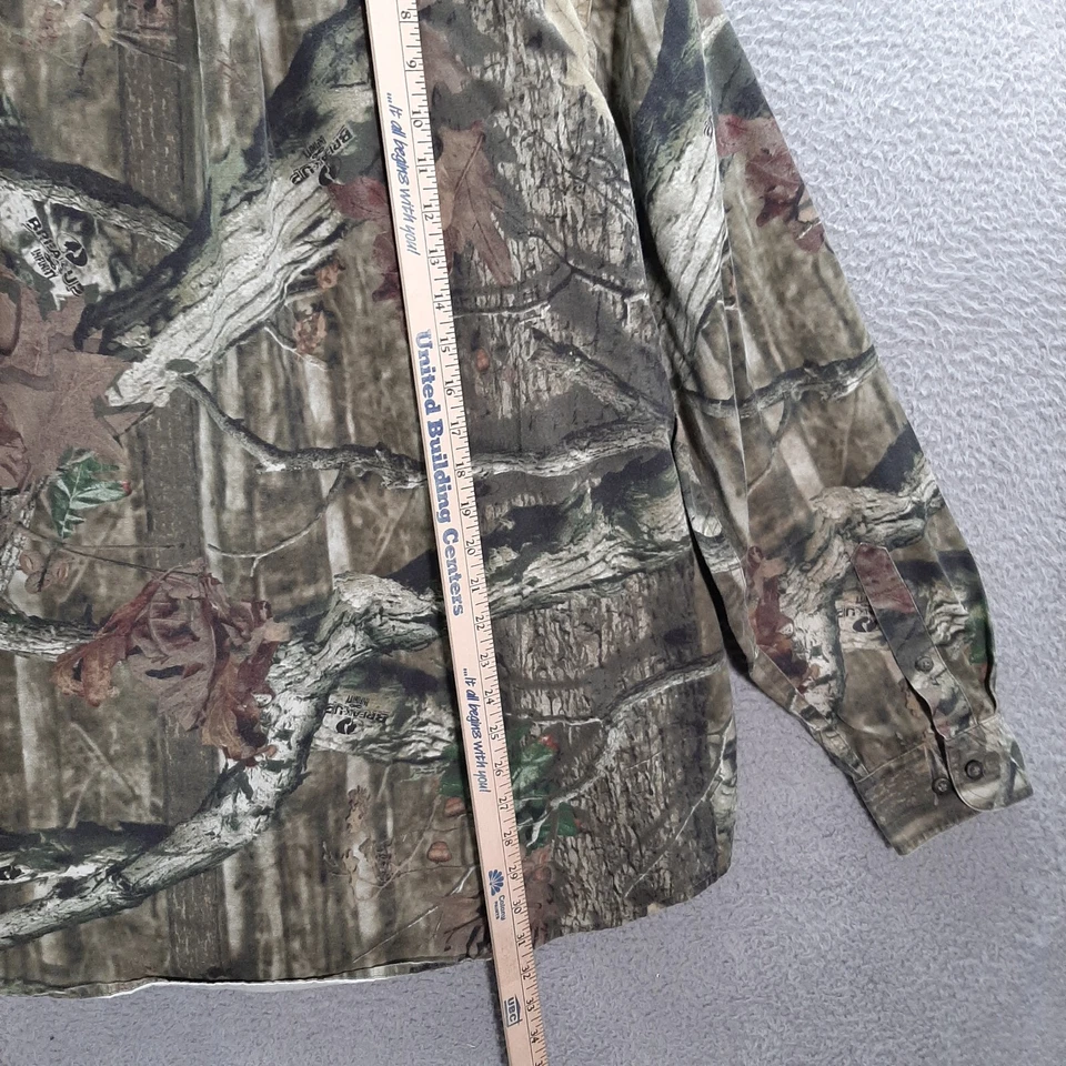 Mossy Oak Shirt Adult Large Camouflage Breakup Infinity Camo Outdoors Hunting - Image 4 of 4