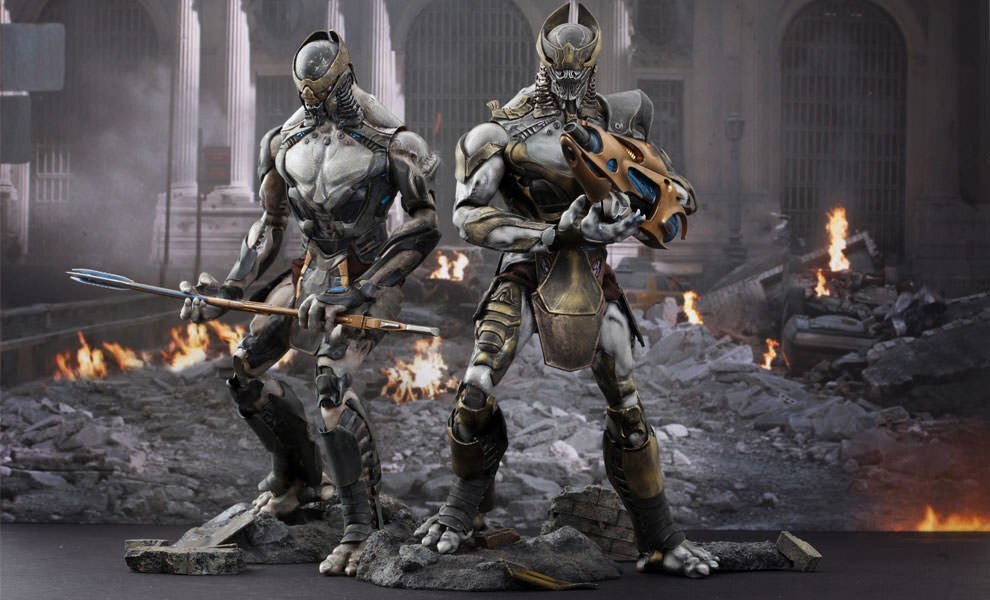 ホットトイズMMS 228チタウリ・ソルジャー＆チタウリ・コマンダー 2体セット Hot Toys 1/6 MMS228 CHITAURI COMMANDER & FOOTSOLDIER Set Figure | eBay