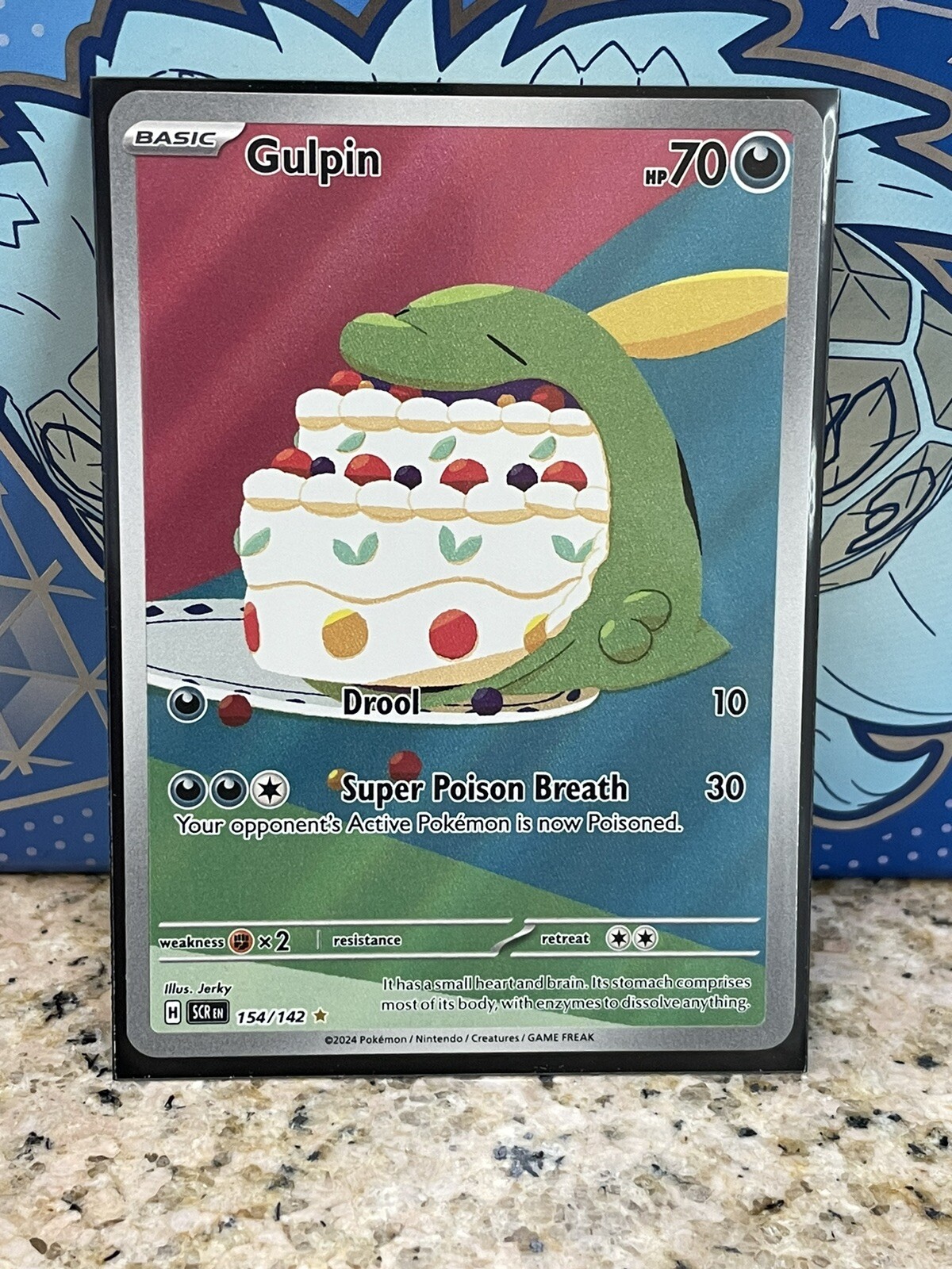 Gulpin 154/142 - Stellar Crown Near Mint Pokemon