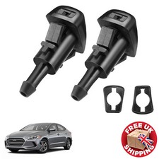 2X Wipe Washer Nozzle Jet For Kia Sportage Hyundai i20 i30 ix35 Santa Fe Tucson