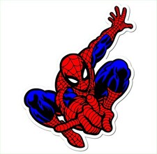 SPIDER MAN DECAL STICKER US MADE TRUCK WINDOW CAR 3M COMICS SUPERHERO