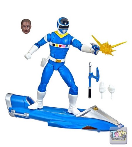 Power Rangers Lightning Collection In Space Blue Ranger & Galaxy Glider In Hand - 第 4/8 張圖片