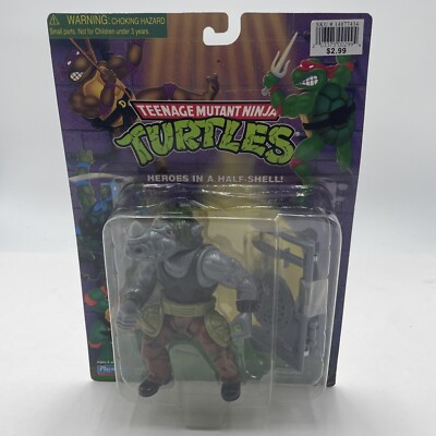 ROCKSTEADY Teenage Mutant NinjaTurtles TMNT HEROES IN A HALF-SHELL